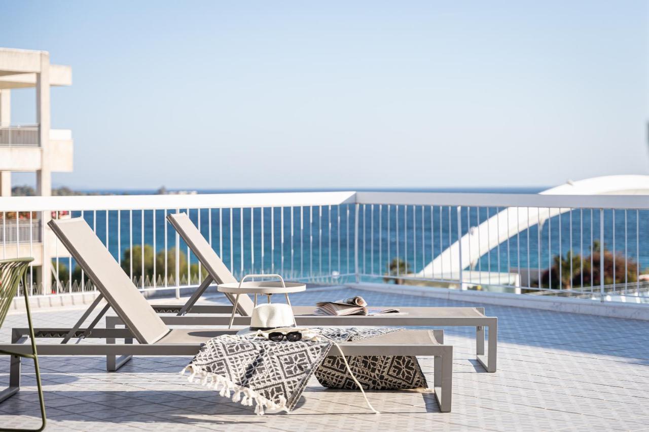 Sea View Beach Penthouse - Athens Coast Exterior photo