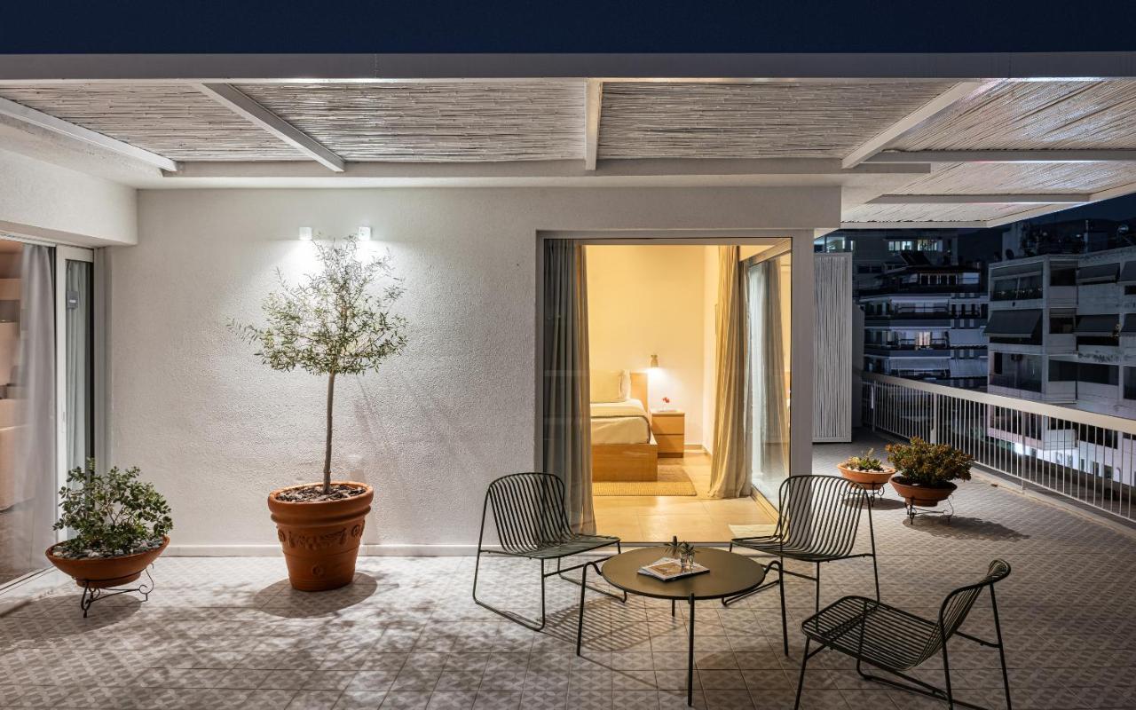 Sea View Beach Penthouse - Athens Coast Exterior photo